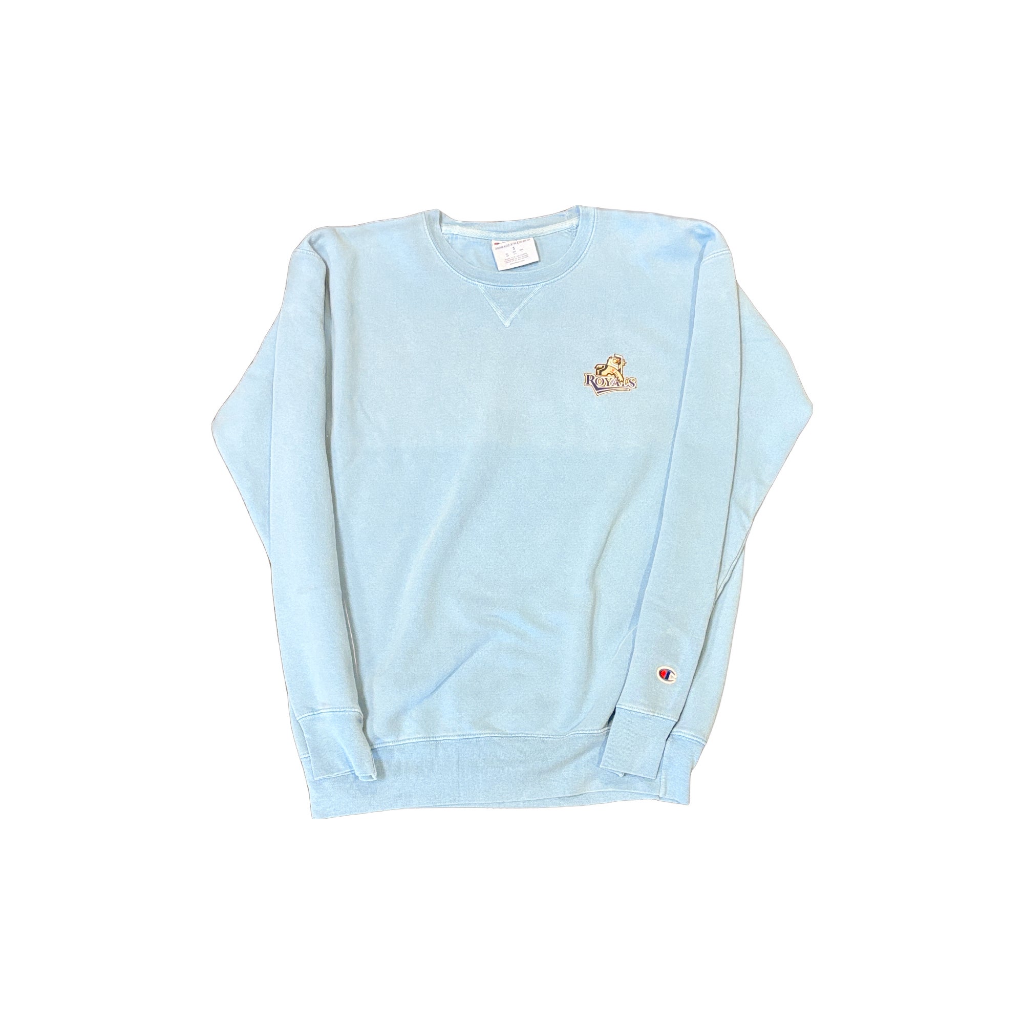 Light blue champion pullover discount